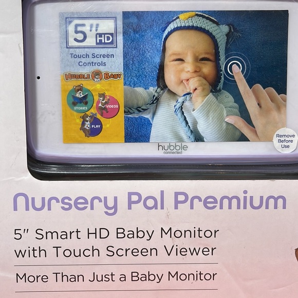 📡🖥️ NURSERY PAL PREMIUM 5” Smart HD Baby Monitor w/Touch Screen Viewer 🖥️📡 - Picture 6 of 8